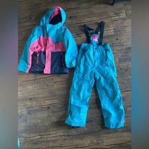 Little Kids’ Ski Jacket and Snow pants Combo